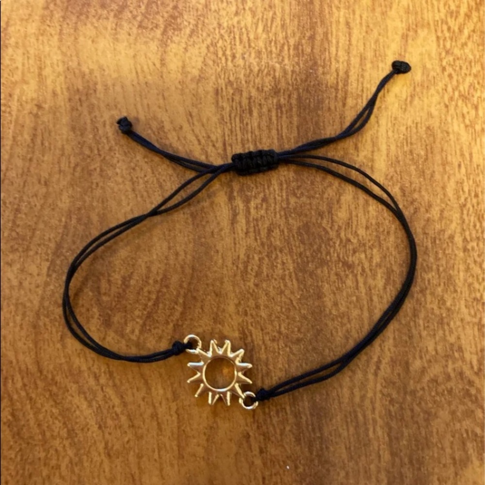 Golden Sun Thread Bracelet